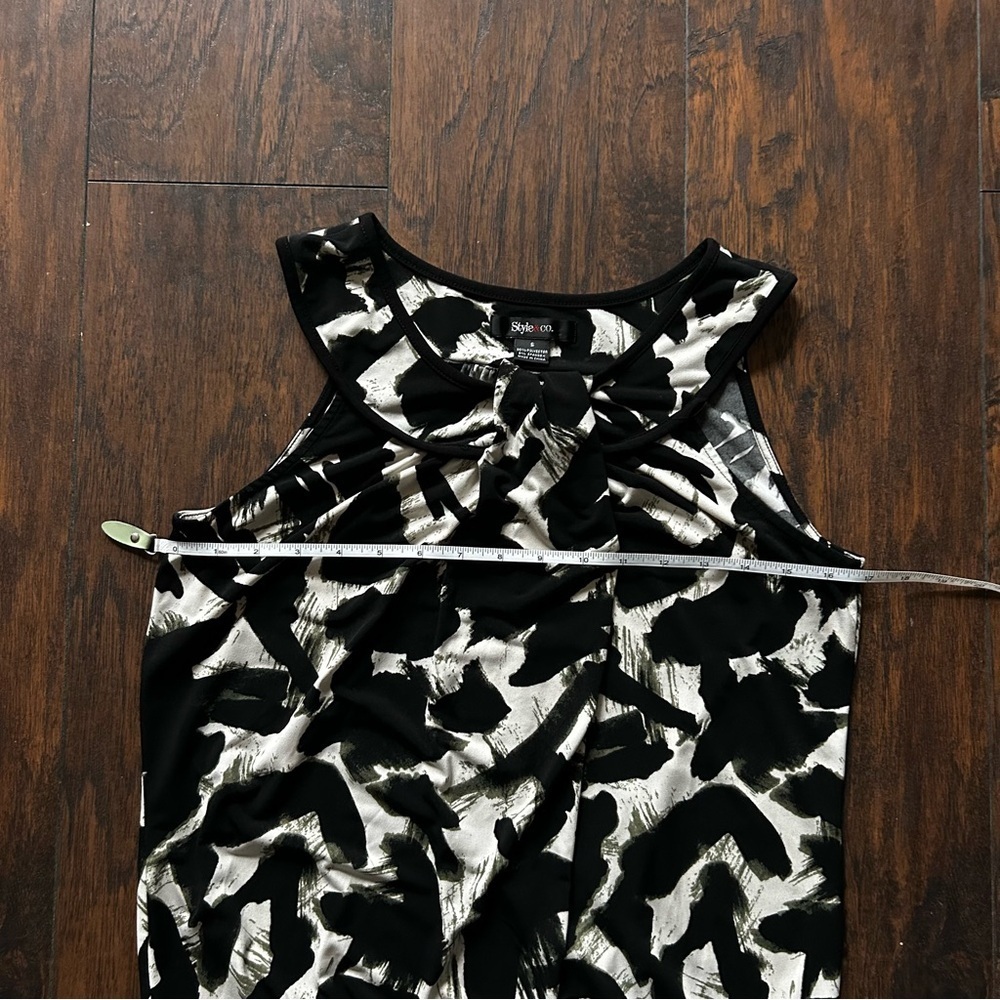 Style & Co, Women, Black and Beige Top - Picture 9 of 10